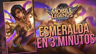 ESMERALDA EN 3 MINUTOS 🔥como usar a Esmeralda guia tutorial  MOBILE LEGENDS ESPAÑOL [upl. by Cela160]