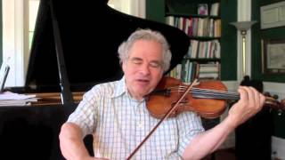 Itzhak talks about the Tchaikovsky Violin Concerto [upl. by Klemperer766]