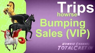 Bumping Sales  Howrse Trips [upl. by Ateuqahs]