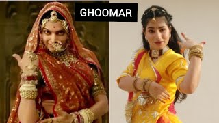 Ghoomar  Padmaavat  Deepika Padukone  Original Choreography  Full song dance cover  Bollywood [upl. by Assirialc]