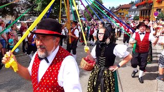 Großer Festumzug mit Kreistrachtenfest amp Eröffnung des 875jähriges Jubiläums 2023 in Hinterzarten [upl. by Htebasil741]