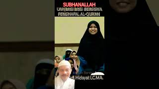 SZZNasehatquotBEA SISWA PENGHAFAL ALQURANquot motivation ustadadihidayat [upl. by Ahsinnek]