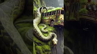 Nature Exploration  Travel Discovery  Abandoned truck bus snake [upl. by Ecnav]