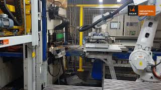 Robotisering  automatisering productielijn incl kwaliteitscontrole HAAN Industrial Group [upl. by Idnerb119]