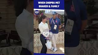 Paris Olympics 2024 Silver Medalist Neeraj Chopra Meets Double Bronze Medalist Manu Bhakers Mother [upl. by Jarl]