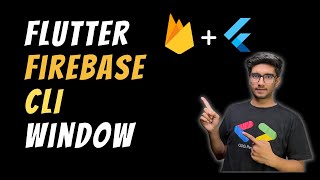 How to connect Setup Flutter Firebase CLI on Window  Flutter Firebase CLI tutorials in Hindi [upl. by Feldman]