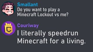 Smallant Challenged me to a Minecraft Lockout… [upl. by Adolph430]