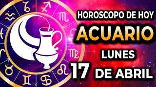 💰𝐓𝐄 𝐋𝐋𝐄𝐆𝐀 𝐔𝐍𝐀 𝐈𝐌𝐏𝐎𝐑𝐓𝐀𝐍𝐓𝐄 𝐒𝐔𝐌𝐀 𝐃𝐄 𝐃𝐈𝐍𝐄𝐑𝐎🤑HOROSCOPO DE HOY ACUARIO♒ 17 DE ABRIL DE 2023 [upl. by Odracir]