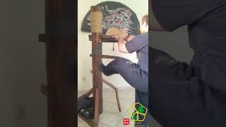 Ving Tsun Drill for Skill on Muk Yan Jong kungfu vingtsunkungfu martialarts vingtsun wingchun [upl. by Dacy910]