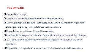 Vidéo de contenu TP 1 de chimie Générale L1 [upl. by Rhody]