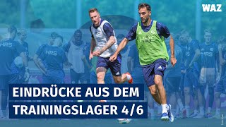 Erstes öffentliches Training beim FC Schalke 04  Interview mit Marius und Leni Jazirka [upl. by Kozloski959]