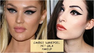 CANDICE SWANEPOEL MET GALA 2017 MAKEUP TUTORIAL  CherylPandemonium [upl. by Wehner324]