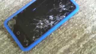 iPod touch 4th Gen Drop Test in SLOWMO with a Silicone Case [upl. by Weintrob]