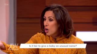 Celebrity Baby Names  Loose Women [upl. by Shelden]