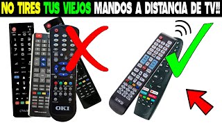 Mira lo que puedes HACER con los MANDOS a DISTANCIA de cualquier TELEVISOR [upl. by Alikam]