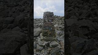 Scafell Pike 978m hiking outdoors climbing lakedistrict england shorts [upl. by Yattirb]