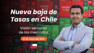 BANCO CENTRAL BAJA las TASAS de INTERÉS en CHILE  Visión Semanal de los Mercados Nacional [upl. by Yreneh995]