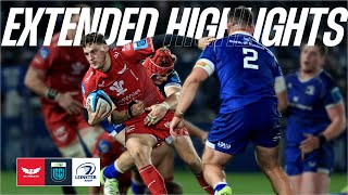 EXTENDED HIGHLIGHTS Leinster v Scarlets  Scarlets Rugby [upl. by Anead]