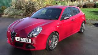 CLASSIC RED ALFA ROMEO GIULIETTA QV LINE FOR SALE [upl. by Parthen]