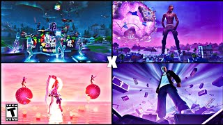 Fortnite Best Concerts Marshmello  Travis Scott  Ariana Grande  Eminem [upl. by Ossie193]