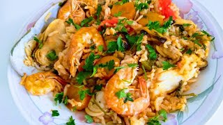 Arroz de Marisco Rapido Seafood Rice Cuisine portugaise🇵🇹 [upl. by Latsyrcal]