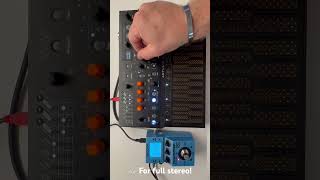 vgermuse Krell patch on ArturiaOfficial microfreak electronicmusic synthesizer multistomp [upl. by Aillicirp]