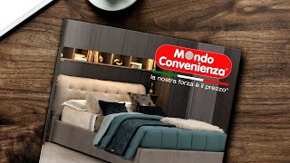 Letto matrimoniale contenitore STONE  MONDO CONVENIENZA [upl. by Junno]