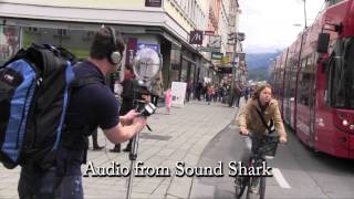 Sound Shark parabolic microphone review [upl. by Lodovico]