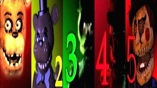 The Return To Freddys 15 Jumpscare Simulator ALL JUMPSCARES [upl. by Landsman]