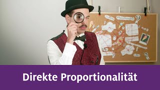 Direkte Proportionalität mit Detektiv [upl. by Laehcimaj]