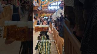 10 auf einen Streich💪🍻 bavarianbeerworldwidebierlehrerschützenzeltmaßbierwiesnoktoberfest10 [upl. by Humble251]