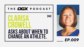 Historic Super Regional  Development  Clarisa Crowell Asks About When To Change An Athlete [upl. by Gomar]