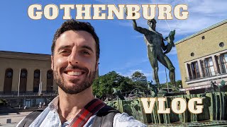 Gothenburg Sweden Vlog  Backpacking Europe [upl. by Leta949]