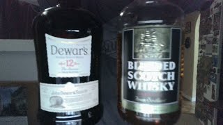 Dewars Aged 12 Years The Ancestor vs WD Liquors Blended Scotch Whisky [upl. by Neyuq113]