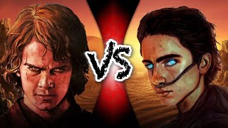 Anakin Skywalker vs Paul Atreides [upl. by Ecirad605]