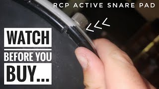 RCP Active Snare Pad  Some Unfortunate News [upl. by Areval998]