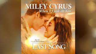 Miley Cyrus  When I Look At You Exclusive Acoustic [upl. by Shulock911]