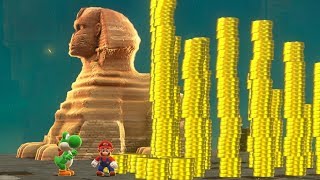 Super Mario Odyssey  All Sphynx Locations  Secret Final Quiz [upl. by Vanhomrigh990]