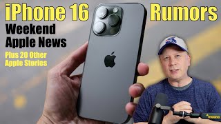 New iPhone 16 Rumors New Macs Leaked iPhone SE 4 iPhone Fold M3 MacBook Sales and More News [upl. by Oech]