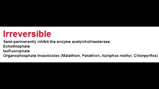 Cholinesterase Inhibitor Poisoning  Mnemonics DUMBBELSS [upl. by Lilybel854]