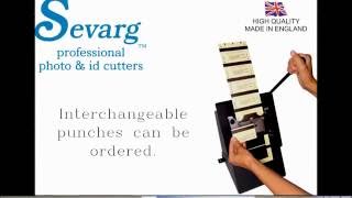 Sevarg™ SD Credit CardID Card DieCutting Machine [upl. by Tessi]