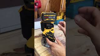 DeWALT DCW62020V MAX XR 214 Peak HP Brushless Cordless Plunge Router SERHIItools tools dewalt [upl. by Aicilihp605]