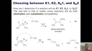 Chapter 9 – Elimination Reactions Part 4 of 8 [upl. by Hogan]