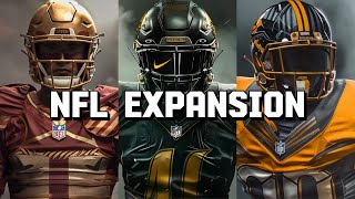 Imagining the NFL’s Future 7 New Cities 7 New Teams Part 3 [upl. by Hsirk156]