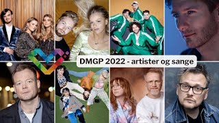 🇩🇰 Dansk Melpdi Grand Prix 2024 MY TOP 8 Eurovision Denmark [upl. by Pitt]