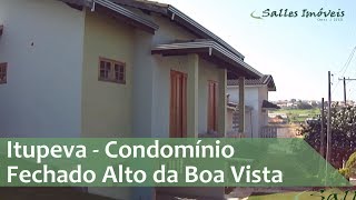 Itupeva  Condomínio Fechado Alto da Boa Vista  Casas e Lotes [upl. by Akcimehs]