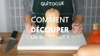 Comment découper une courge butternut [upl. by Nnayram37]