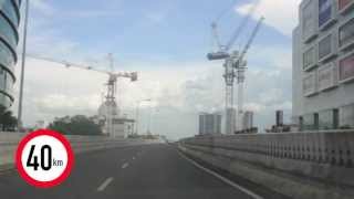 Jalan Layang Non Tol Elevated Road Blok M  Antasari Cipete bound Drive [upl. by Leidgam]