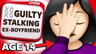 Becoming a CRAZY STALKER in BitLife PRISON AT 14 [upl. by Ekard]