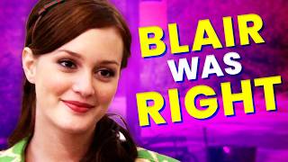 Gossip Girl Blair Waldorf Was Mean But Not Totally Wrong [upl. by Laban40]